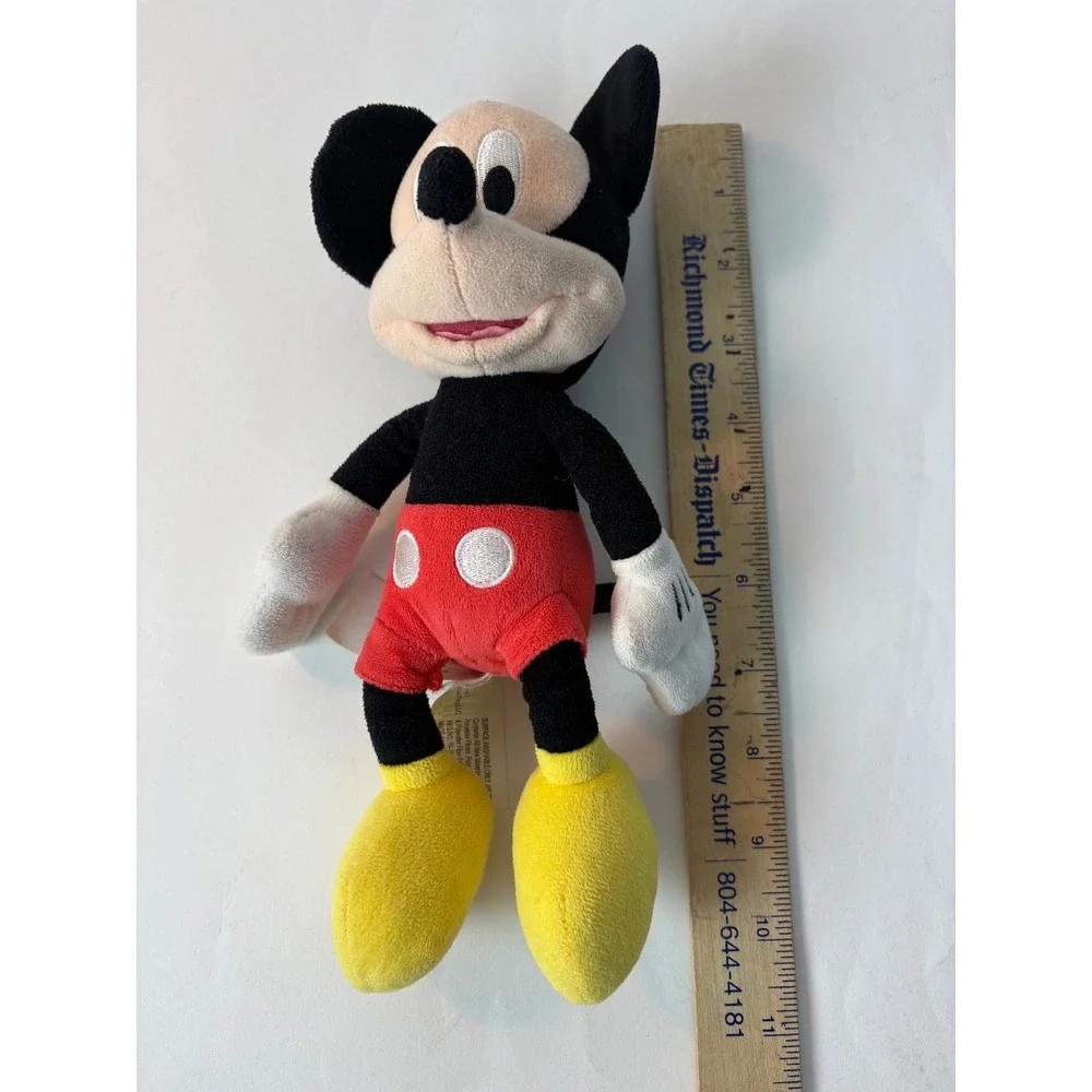 Disney Mickey Mouse Plush Stuffed Animal Classic‎ Red Shorts Yellow Shoes 10